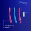 Schick Hydro Silk Touch-Up Dermaplaning Tool - Perfect for Eyebrows & Peach Fuzz Removal - Image 8