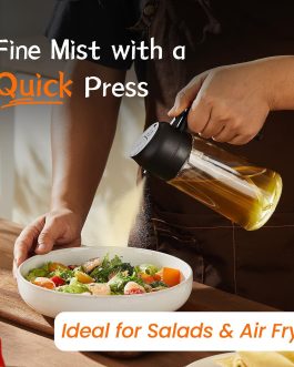 TrendPlain 16oz Olive Oil Sprayer & Dispenser – The Ultimate Kitchen Essential