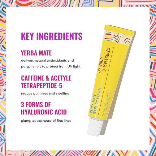 Good Molecules Yerba Mate Wake Up Eye Gel – Hydrate & Reduce Puffiness | Zapzy - Image 3