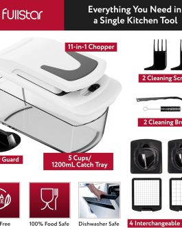 Fullstar Vegetable Chopper | Food Chopper & Spiralizer for Home Essentials