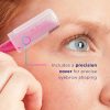 Schick Hydro Silk Touch-Up Dermaplaning Tool - Perfect for Eyebrows & Peach Fuzz Removal - Image 4