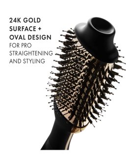 HOT TOOLS 24K Gold One-Step Hair Dryer and Volumizer – Quick, Frizz-Free Blowouts for Shiny, Healthier Hair