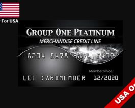 Group One Freedom Card – Apply for a $750 Merchandise Credit Line